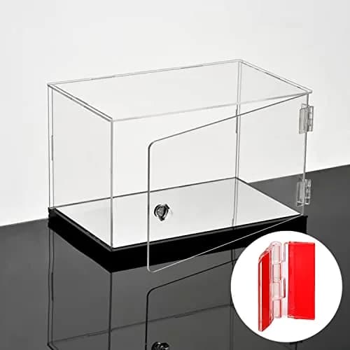 Sliverdew Acrylic Self-Adhesive Hinges 45x35 mm (12 Pcs) | Transparent, Load Bearing 0.08kg thumbnail 5