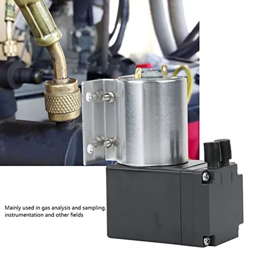 Diydeg 12V/24V Mini Vacuum Pump 15L/min | High Vacuum Diaphragm Pump for Gas Analysis thumbnail 2