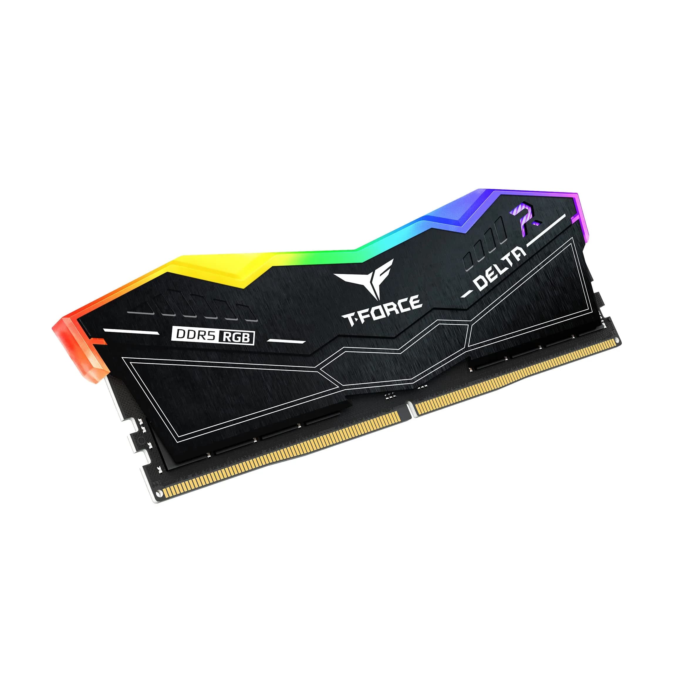 TEAMGROUP T-Force Delta RGB DDR5 RAM 32GB (2x16GB) 7600MHz CL36 Black | High-Speed Desktop Memory Module - view 9
