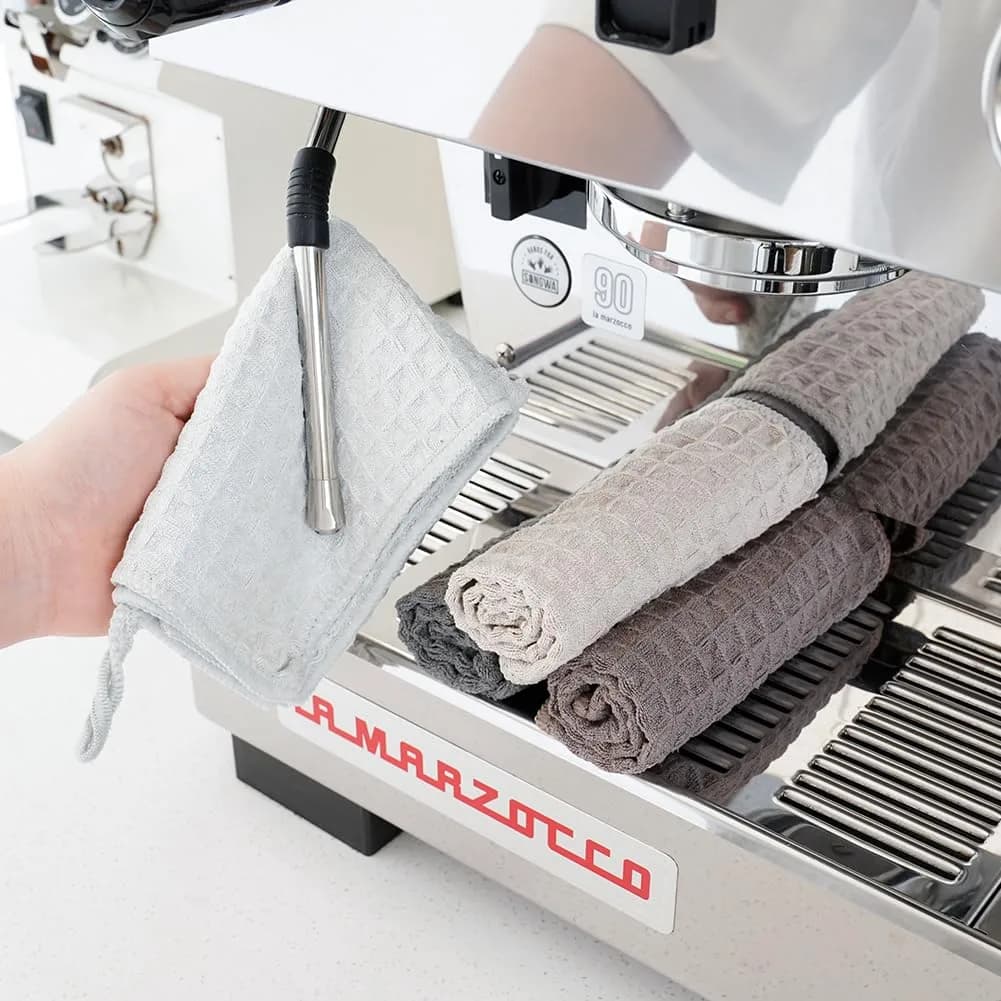 watchget Barista Towels 4 Pack 30cm x 30cm | Absorbent Microfiber for Espresso Machines - view 7