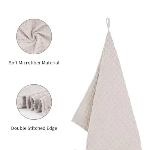 watchget Barista Towels 4 Pack 30cm x 30cm | Absorbent Microfiber for Espresso Machines thumbnail 3