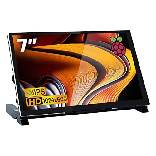 Hosyond 7 Inch IPS LCD Touch Screen Monitor 17.8 cm (7 Inch) | 1024x600 Resolution, Plug-and-Play thumbnail 1