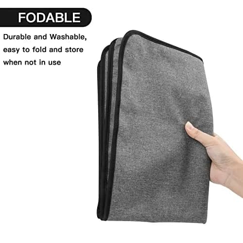CaSZLUTION Monitor Dust Cover for Apple Studio Display 27 Inch | Oxford Cloth + Polyester, Gray thumbnail 7
