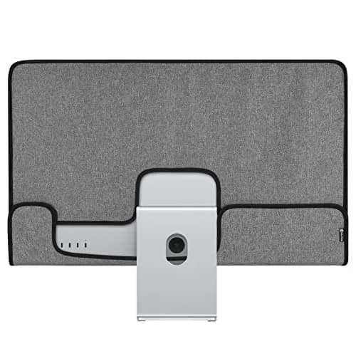CaSZLUTION Monitor Dust Cover for Apple Studio Display 27 Inch | Oxford Cloth + Polyester, Gray thumbnail 2