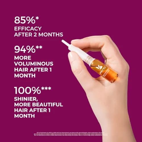 PHYTO Women Revitalizing Hair Serum 12 Vials | Supports Reactional Hair Thinning, Stress & Postpartum Recovery thumbnail 2