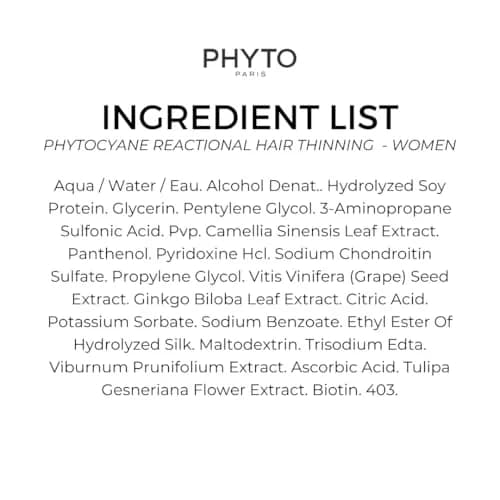 PHYTO Women Revitalizing Hair Serum 12 Vials | Supports Reactional Hair Thinning, Stress & Postpartum Recovery thumbnail 4