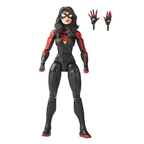Marvel Spider-Man Marvel Legends Series Jessica Drew Spider-Woman 6 Inch Action Figure | Collectible with Accessories thumbnail 1