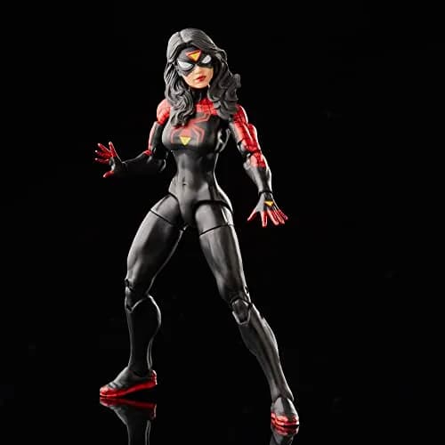 Marvel Spider-Man Marvel Legends Series Jessica Drew Spider-Woman 6 Inch Action Figure | Collectible with Accessories thumbnail 7