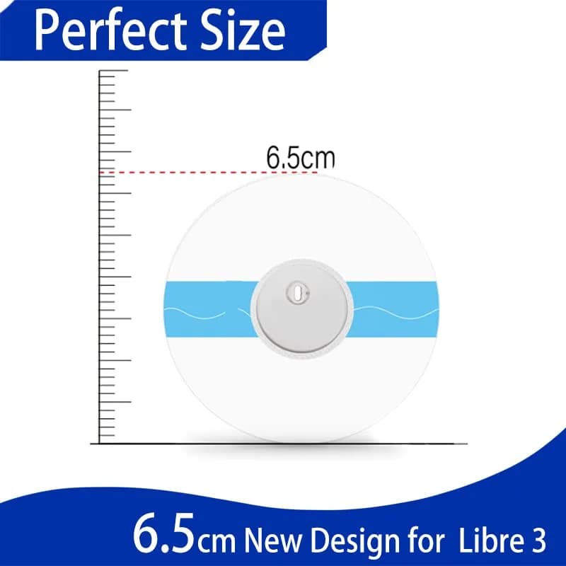 HONYOU Libre 3 Plus Sensor Covers 40 Count | Waterproof & Breathable Adhesive Patches - view 5