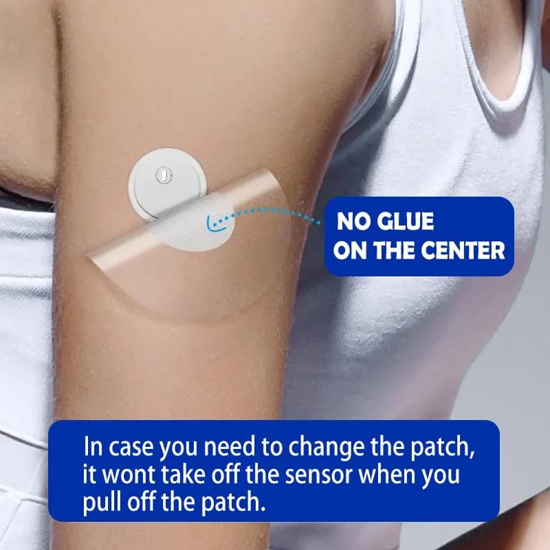 HONYOU Libre 3 Plus Sensor Covers 40 Count | Waterproof & Breathable Adhesive Patches thumbnail 6