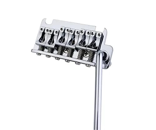 Guyker Non-locking 2 Point Guitar Tremolo Bridge 83.2 x 40.3mm | CNC Machined Brass Block for ST Electric Guitar thumbnail 2