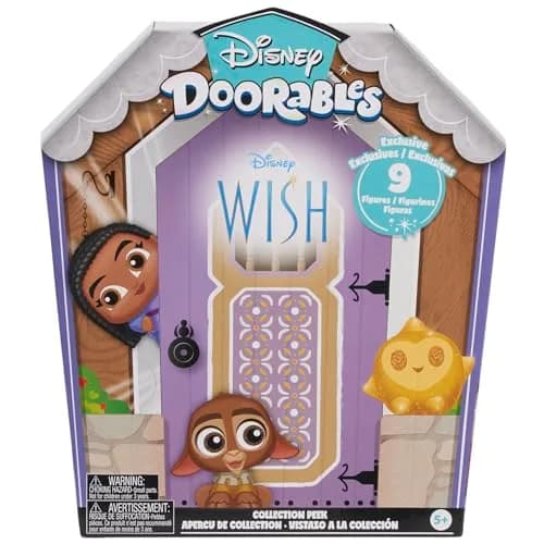 Disney Doorables Wish Collector Peek Blind Bag Figures 9-Pack | Mystery Toy for Ages 5+ thumbnail 5