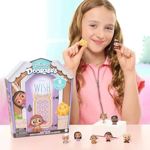 Disney Doorables Wish Collector Peek Blind Bag Figures 9-Pack | Mystery Toy for Ages 5+ thumbnail 2