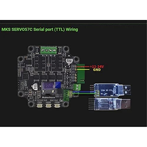 HOCENWAY MKS SERVO57C PCBA NEMA23 Closed Loop Stepper Motor Driver 60g (2.11 oz) | Prevents Lost Steps with FOC Control thumbnail 9