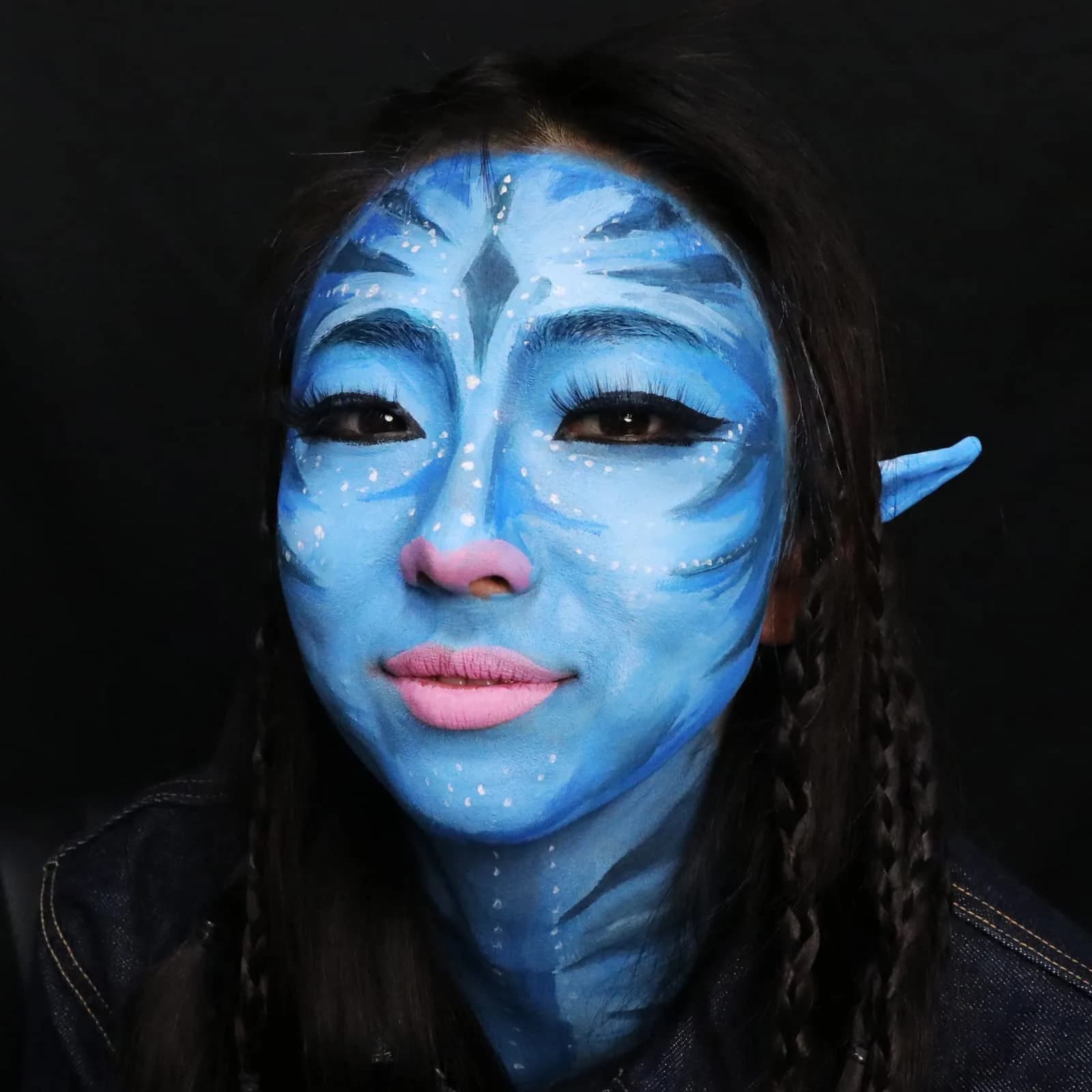 MEICOLY Blue Eyeshadow Stick 2pcs | Metallic Shimmer Crayon for Halloween Makeup - view 3