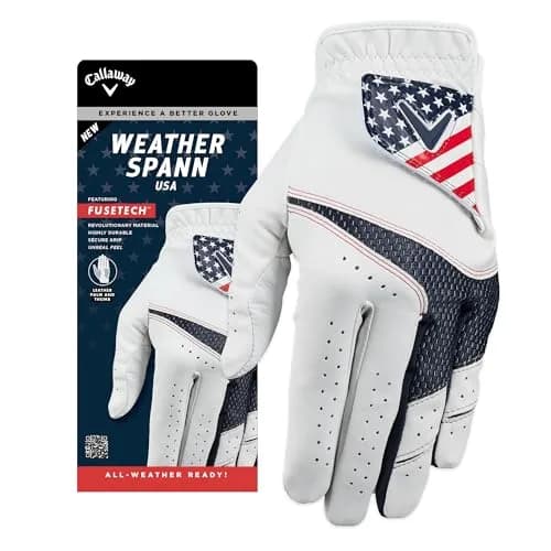 Callaway Weather Spann Golf Glove (Right Hand, X-Large, Red/White/Blue) | USA Inspired Cosmetic thumbnail 1