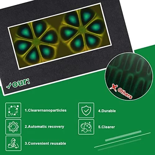 Learay Magnetic Field Viewing Film 10cm x 5cm (4" x 2") | Observe Magnetic Patterns Clearly thumbnail 4