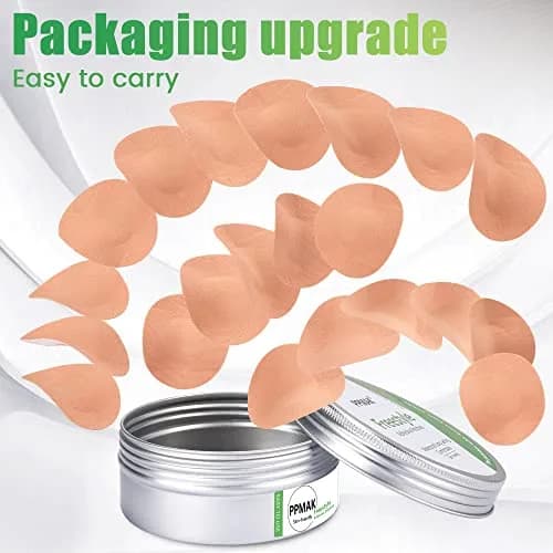 PPMAK Sensor Covers for Libre 2/3 - 40 PCS Adhesive Patches | Waterproof CGM Tape No Glue On Center thumbnail 2