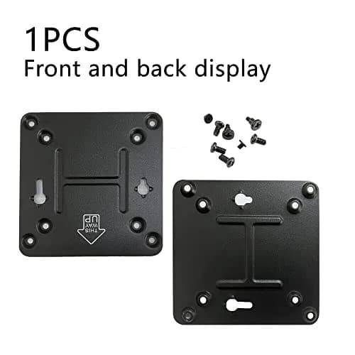 Zahara VESA Mount Bracket for Intel NUC 4-13th | Compatible with 75*75MM & 100*100MM (enables monitor mounting, sturdy & easy install) thumbnail 5