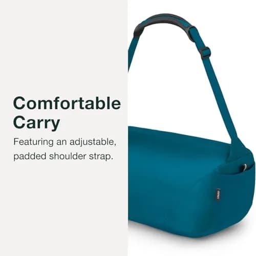 Osprey Ultralight Collapsible Stuff Duffel Waterfront Blue | Compact, Packable Travel Bag thumbnail 5