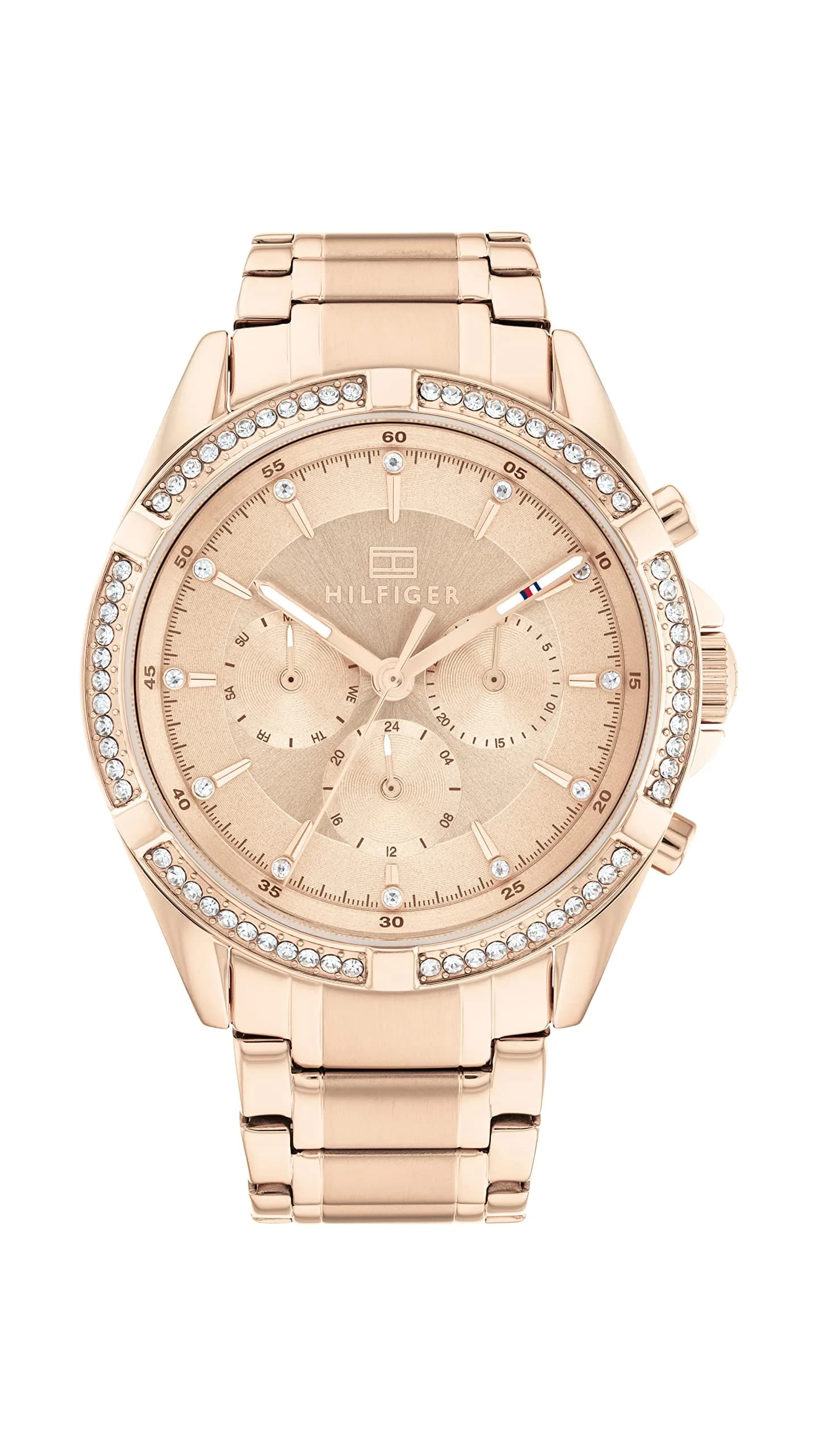 Tommy Hilfiger Women's Stainless Steel Watch 40mm Carnation | Classic & Polished