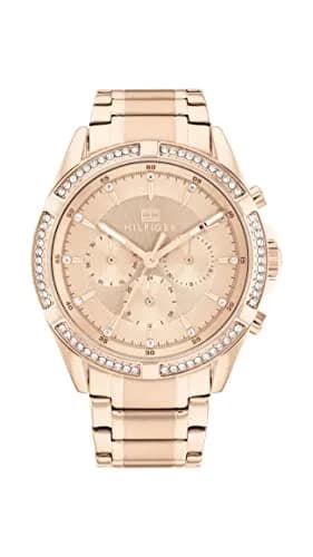 Tommy Hilfiger Women's Stainless Steel Watch 40mm Carnation | Classic & Polished thumbnail 1