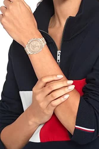 Tommy Hilfiger Women's Stainless Steel Watch 40mm Carnation | Classic & Polished thumbnail 2
