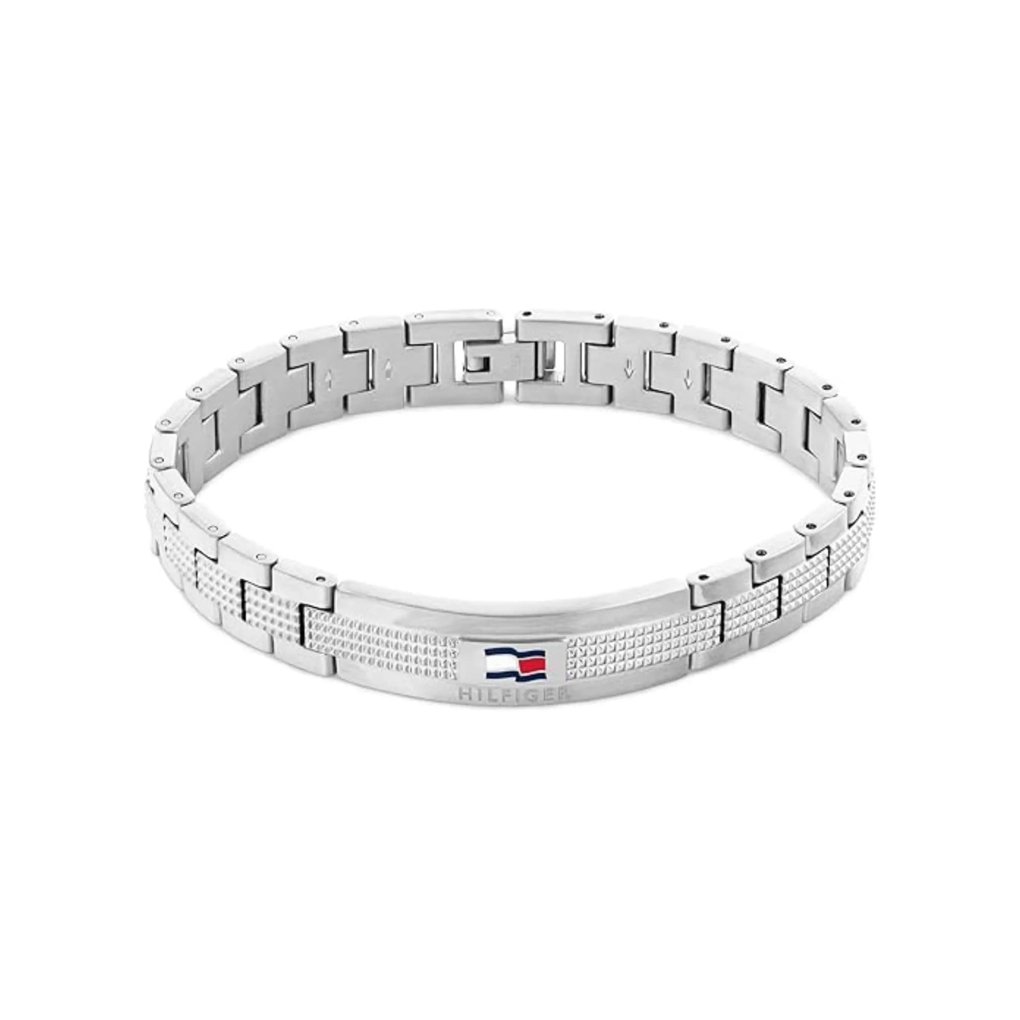 Tommy Hilfiger Men's Jewelry Stainless Steel Link Bracelet Silver | Bold, Durable & Stylish — Silver