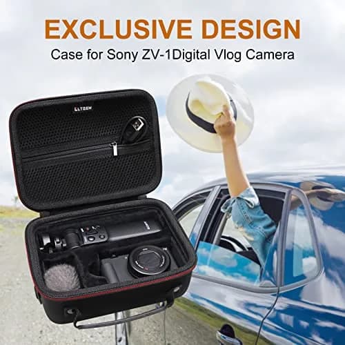 LTGEM Camera Case Compatible with Sony ZV-1F / ZV-1 / ZV-1 II | Shockproof & Water-Resistant thumbnail 8