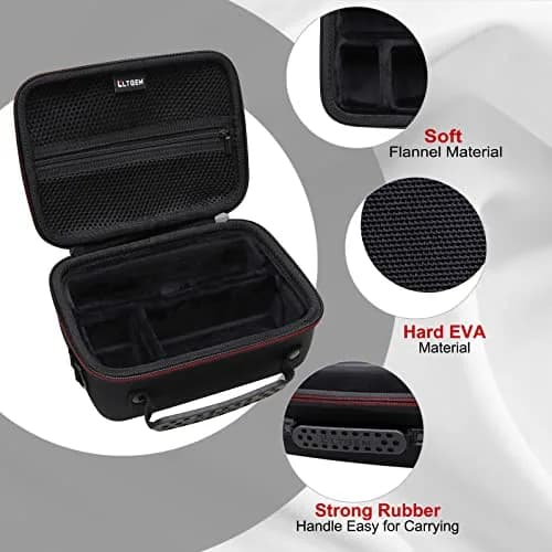 LTGEM Camera Case for Sony Alpha ZV-E10 / ZV-1F / ZV-1 / ZV-1 II Vlog Camera, 20.3cm x 15.2cm x 10.4cm (8" x 6" x 4.1") | Shockproof EVA Travel Bag with Strap thumbnail 4