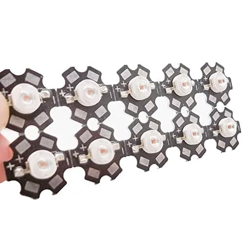 Cleiscry 10 pcs High Power LED Chip 3W Yellow 590nm | 50,000 Hours Life, Wide Application thumbnail 3