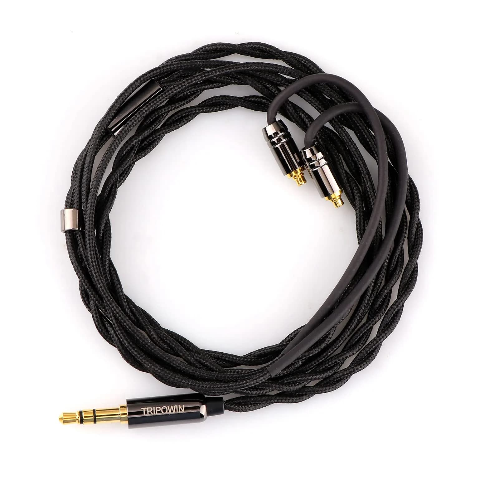 Linsoul Tripowin Zombur OFC In-Ear Monitor Cable 1.25m | Oxygen-Free Copper for Smooth Sound — MMCX