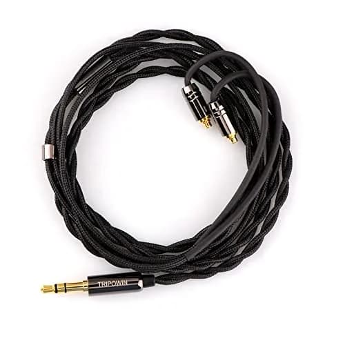 Linsoul Tripowin Zombur OFC In-Ear Monitor Cable 1.25m | Oxygen-Free Copper for Smooth Sound thumbnail 1