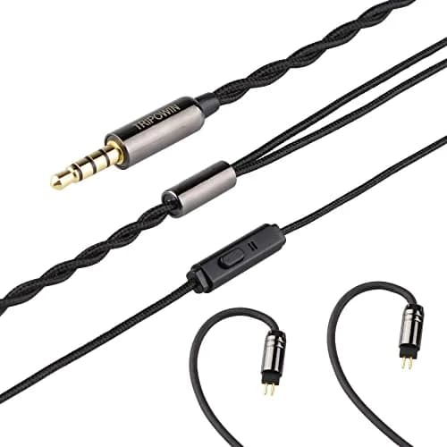 Linsoul Tripowin Zombur 4N OFC in Ear Monitor Cable 1.25m (4ft) | High Purity Oxygen Free Copper thumbnail 2