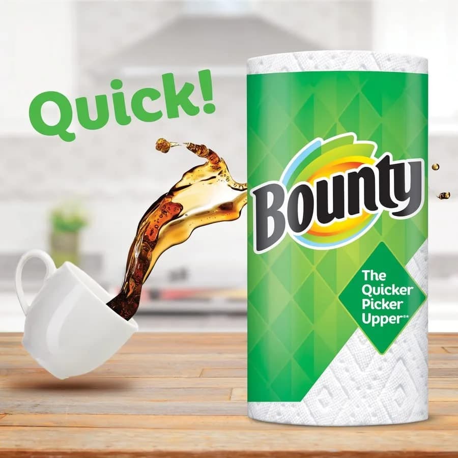 Bounty Select-A-Size Paper Towels, 8 Double Plus Rolls White, 904 Sheets Total - view 3