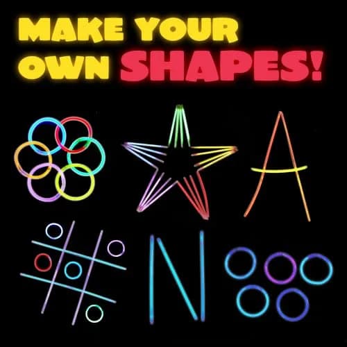 JOYIN 1000 Pcs Glow Sticks Bulk Party Pack | 8-Inch, 7 Colors, 6-Hour Glow, Kid-Safe thumbnail 7