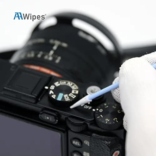 AAwipes Double-Tipped Foam Cleaning Swabs 100pcs Blue | Micro-precision, Dual Spiral Heads for PCB & Electronics thumbnail 4