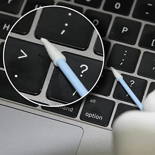 AAwipes Double-Tipped Foam Cleaning Swabs 100pcs Blue | Micro-precision, Dual Spiral Heads for PCB & Electronics thumbnail 6