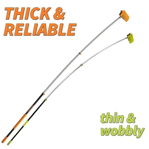 EXTEND-A-REACH 30 Foot Telescoping Duster Kit with 5-24 ft Extension Pole | High Ceiling & Cobweb Cleaning thumbnail 3