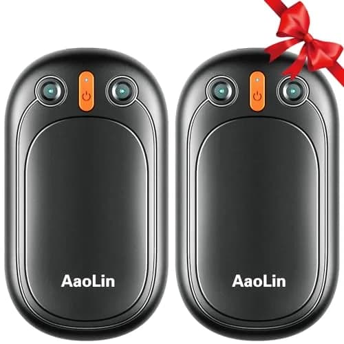 AaoLin Hand Warmers Rechargeable 2 Pack | Long 12Hrs Heating, Portable & Safe (120 chars) thumbnail 1