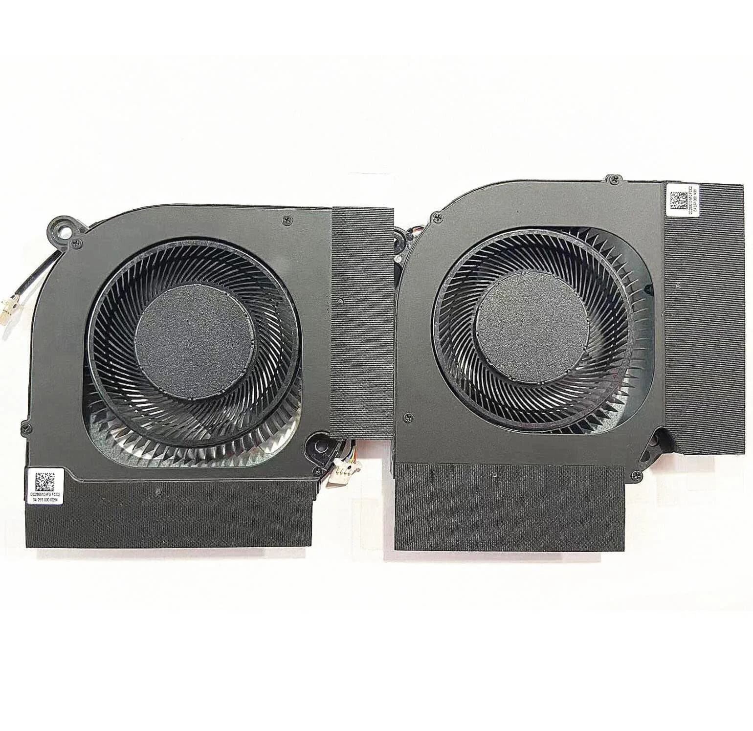 Fleshy Leaf CPU+GPU Cooling Fan Replacement for Acer Nitro 5 AN515-58 DC12V | 2 Fans for Enhanced Laptop Cooling - view 2