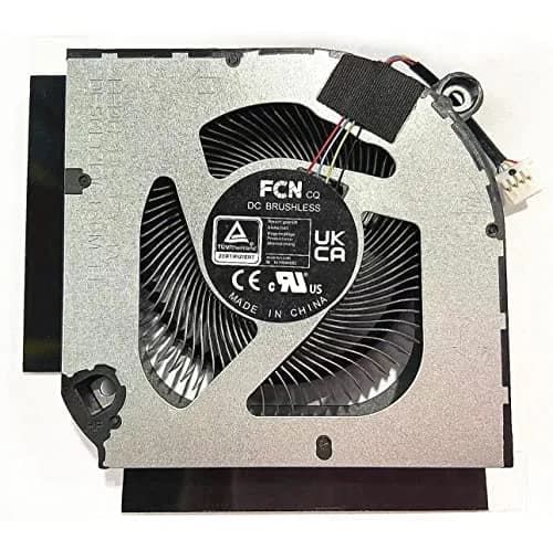 Fleshy Leaf CPU+GPU Cooling Fan Replacement for Acer Nitro 5 AN515-58 DC12V | 2 Fans for Enhanced Laptop Cooling thumbnail 3