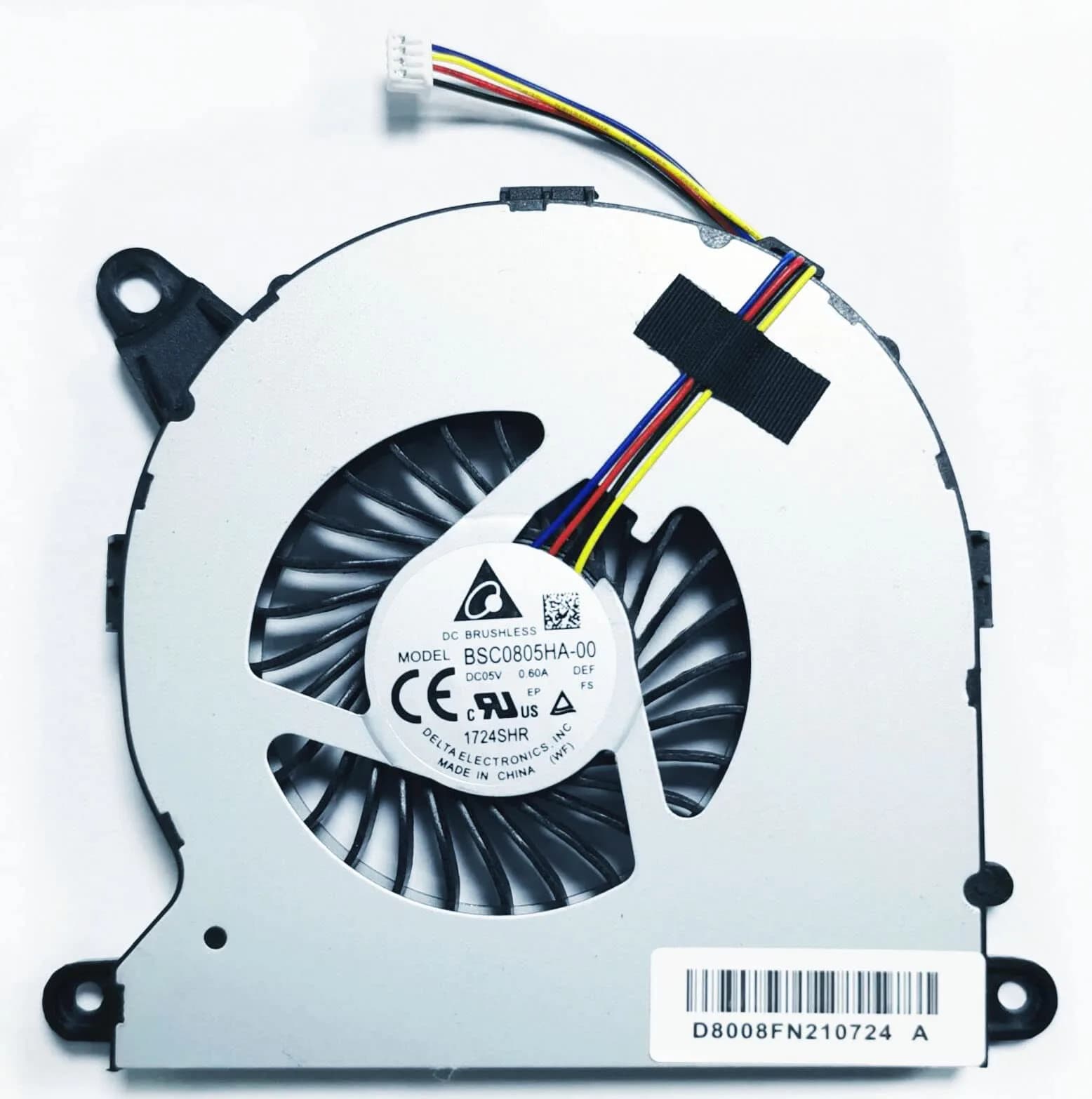 Fleshy Leaf CPU Cooling Fan for Intel NUC8 BSC0805HA-00 5V 4-Pin (1-Pack) — 1-Pack