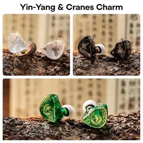 Linsoul TANGZU Wan'er S.G 10mm DD Driver IEM, Recessed 2Pin, 20 Ohm Impedance | Smooth, Full-Bodied Sound thumbnail 7