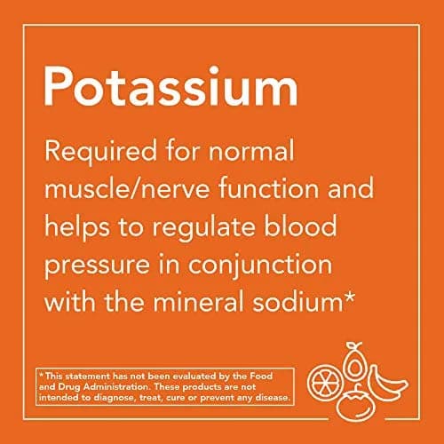 Now Foods Potassium Citrate 99 mg Veg Capsules 360 Count | Supports Electrolyte Balance and Normal pH thumbnail 5