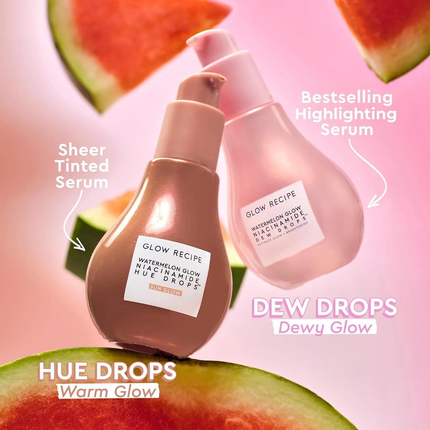 Glow Recipe Watermelon Niacinamide Dew Drops Serum 15ml (0.5 Fl Oz) | Instant Dewy Glow - view 4