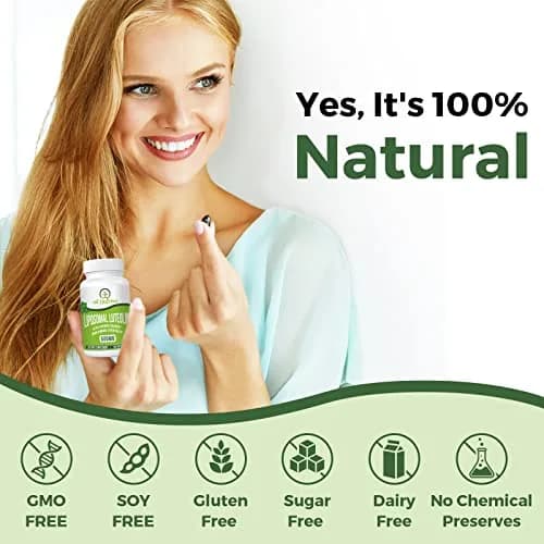Ulmubra Liposomal Luteolin 500MG | Maximum Absorption, Potent Flavonoid, 60 Softgels, Non-GMO, Gluten Free thumbnail 4
