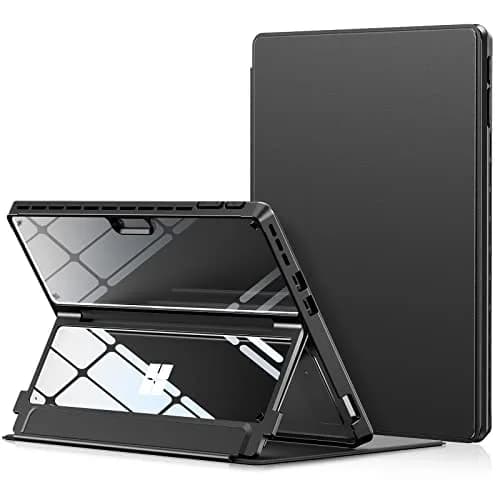 INFILAND Military Drop Protection Case for Surface Pro 11/10/9 13-inch Tablet with Type Cover Keyboard Support, Black thumbnail 1