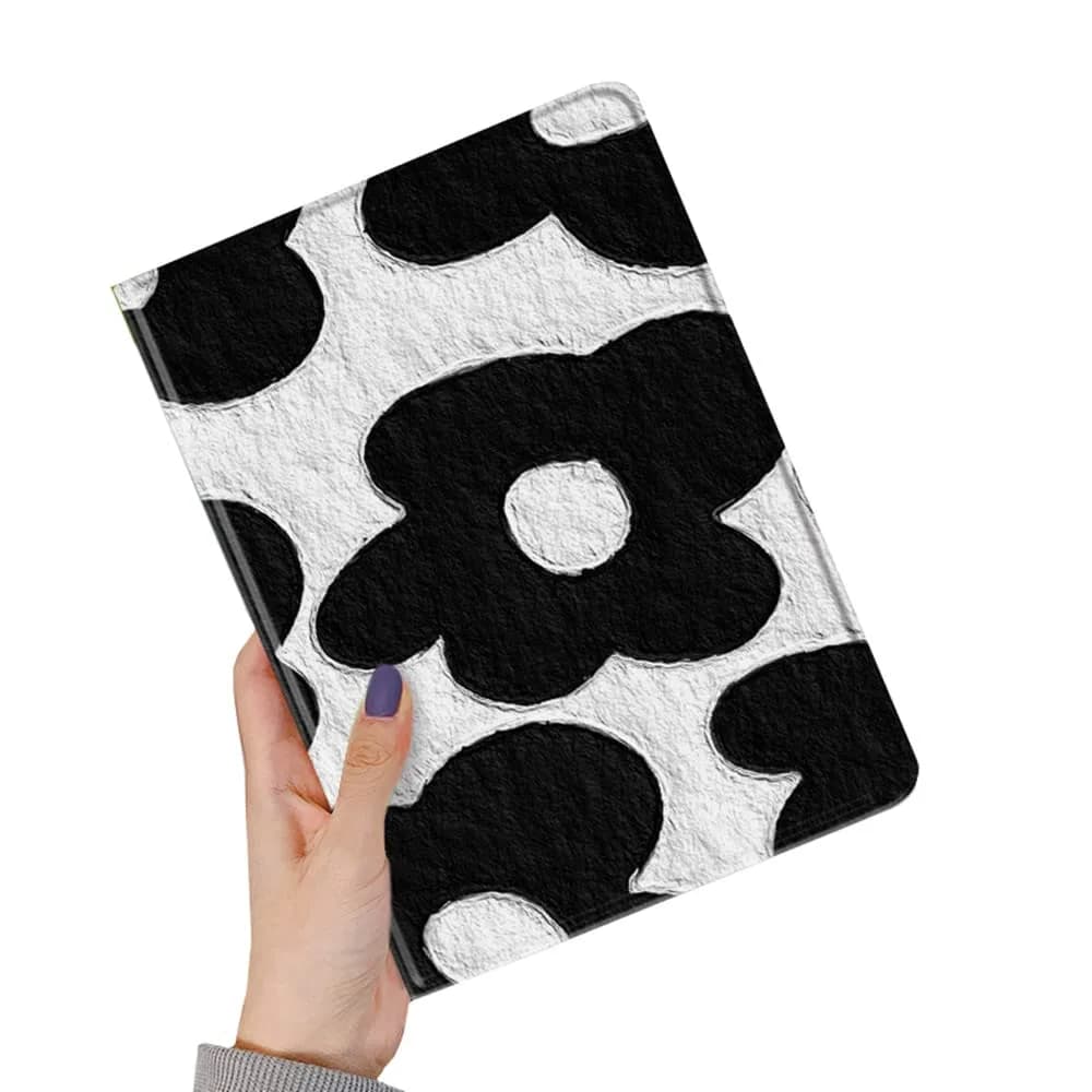 kaitesi Floral Case for iPad A16 2025 (11th Gen,11")/ 2022 iPad 10th Gen 10.9 inch | Slim Leather Smart Cover with Pencil Holder