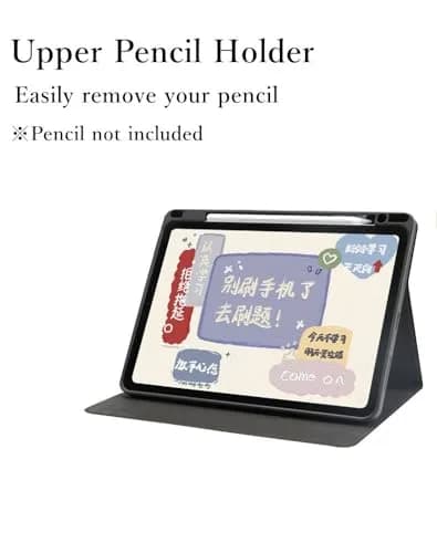 kaitesi Floral Case for iPad A16 2025 (11th Gen,11")/ 2022 iPad 10th Gen 10.9 inch | Slim Leather Smart Cover with Pencil Holder thumbnail 4